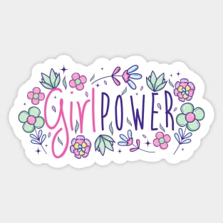 Girl Powerr Sticker